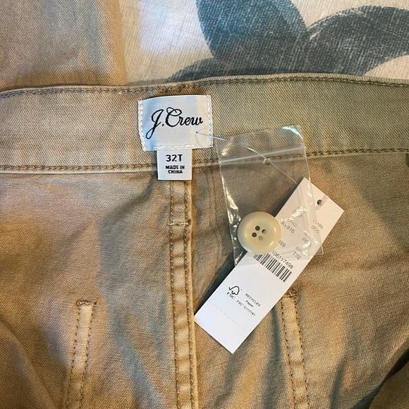 NWT J. Crew tall garment-dyed slim wide-leg jean TALL! - Picture 3 of 4